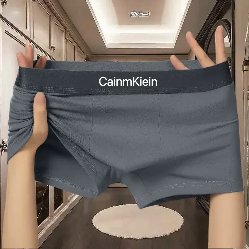 4 pcs Panlalaking Kasuotang Panlalaki Boxer Para sa Lalaki Panloob na Boxer Shorts Sexy Panti ng Panlalaki Hombre Panloob — image 5