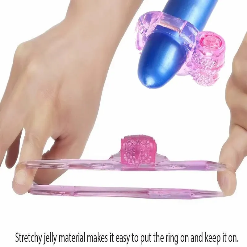 Cock Ring Vibrator Vibrating Clitoral Stimulator Strong Penis Erect Rings Erection Enhance Sex Ability Product Sex Toys For Men — image 4