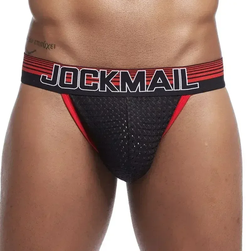 Cueca masculina sexy, cueca boxer de malha de nylon, roupa íntima masculina — image 3