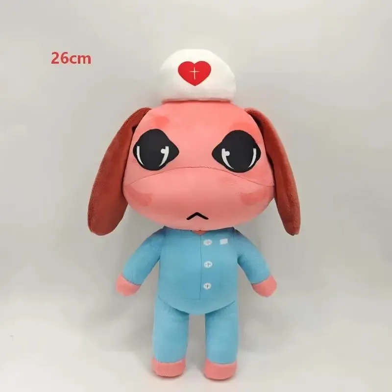 In Stock Horror Animal Hospital Blue Dog Penguin Bunny Plush Doll Cute Animal Game Peripherals Collectible Soft Toys.