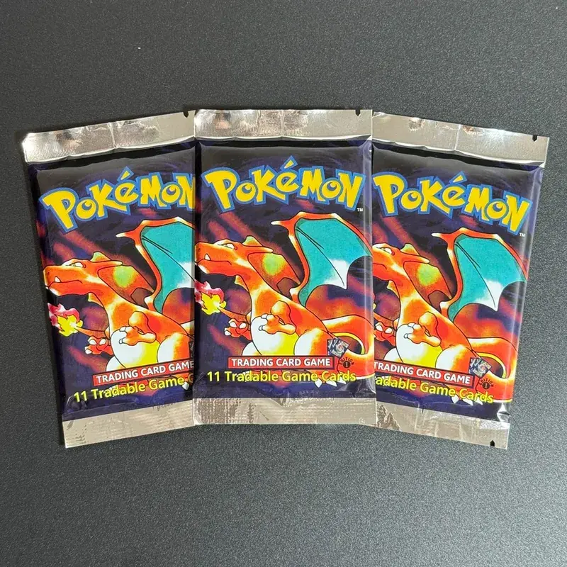 Whole pack PKM 1st Edition Booster Pack PTCG Proxy Cards for Base Set Pack Charizard Blastoise Venusaur TCG Cards 11pcs/Pack Toy — image 16