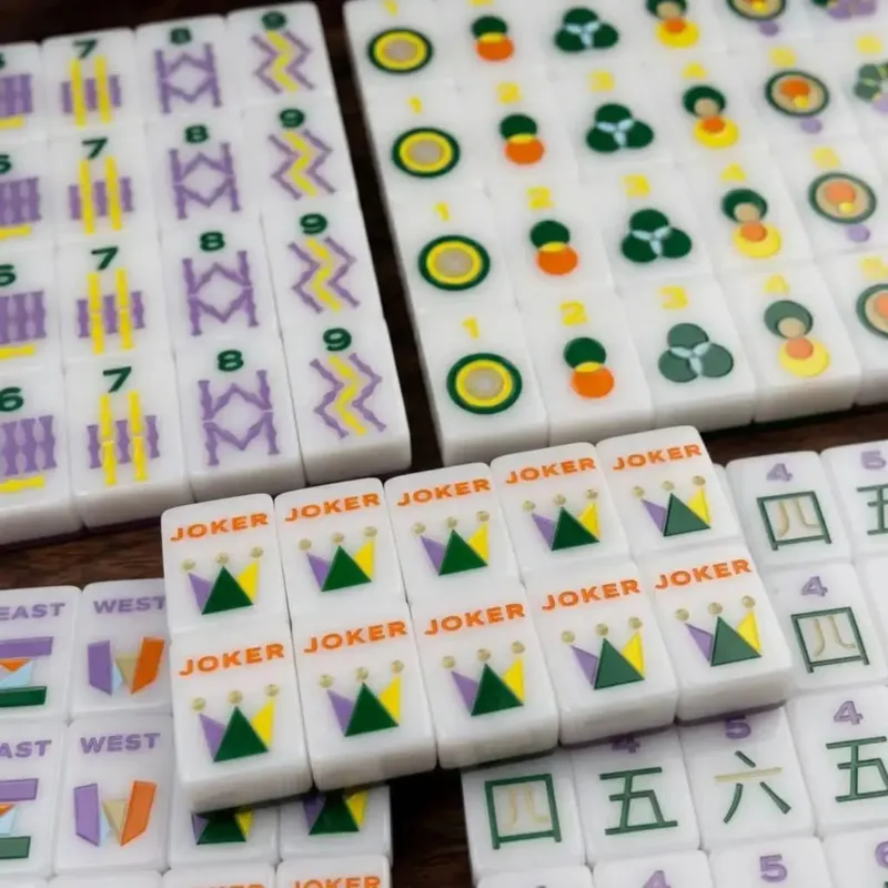 160Pcs 36mm American Mahjong Set Acrylic Mahjong Game Tiles Modern Minimalist Waterproof Durable Travel Board Game Gift — image 8