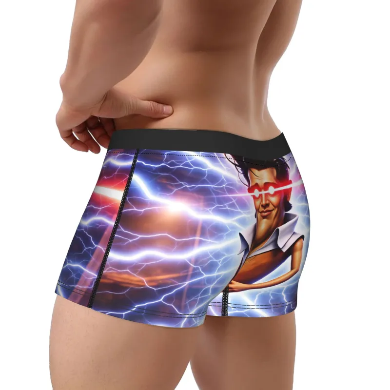 Charlie Kirk Meme Boxer Shorts Bolsa Cueca de Alta Qualidade Alfândega Shorts Cuecas Novidade Calcinhas Masculinas Plus Size 2XL — image 3