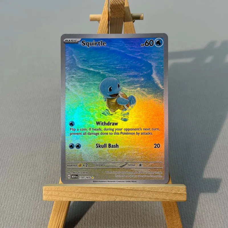 MEW PTCG13-003 Tcg proxy PKM Cards Charizard ex Bulbasaur Charmeleon Rare Collection Battle Toys Gifts for Hobbies home play — image 4