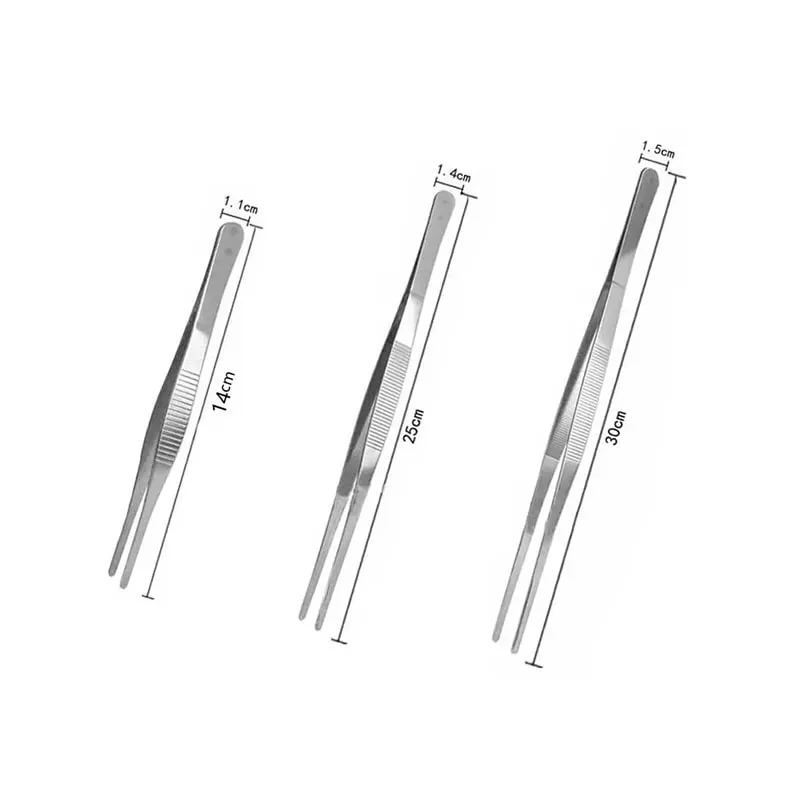 Stainless Steel Multifunction Barbecue Tongs Food Clip BBQ Kitchen Gadgets Cooking Tweezers Buffet Tool CFQJ006 — image 21