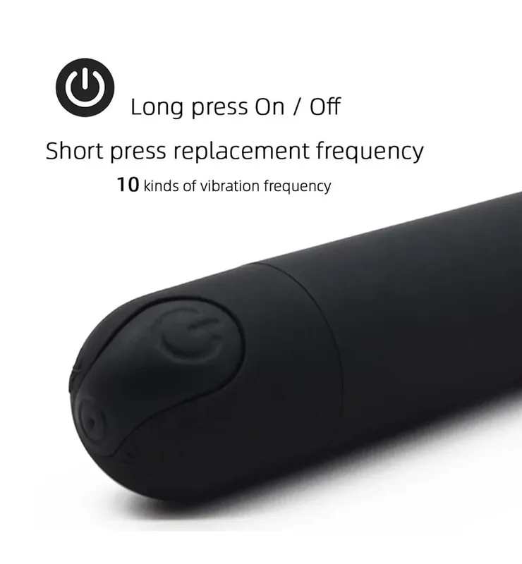 Powerful 10 Speeds Mini Bullet Vibrator for Female Clitoris G Spot Stimulator Anal Plug Vagin Massager Adult Goods Sex Toys — image 4