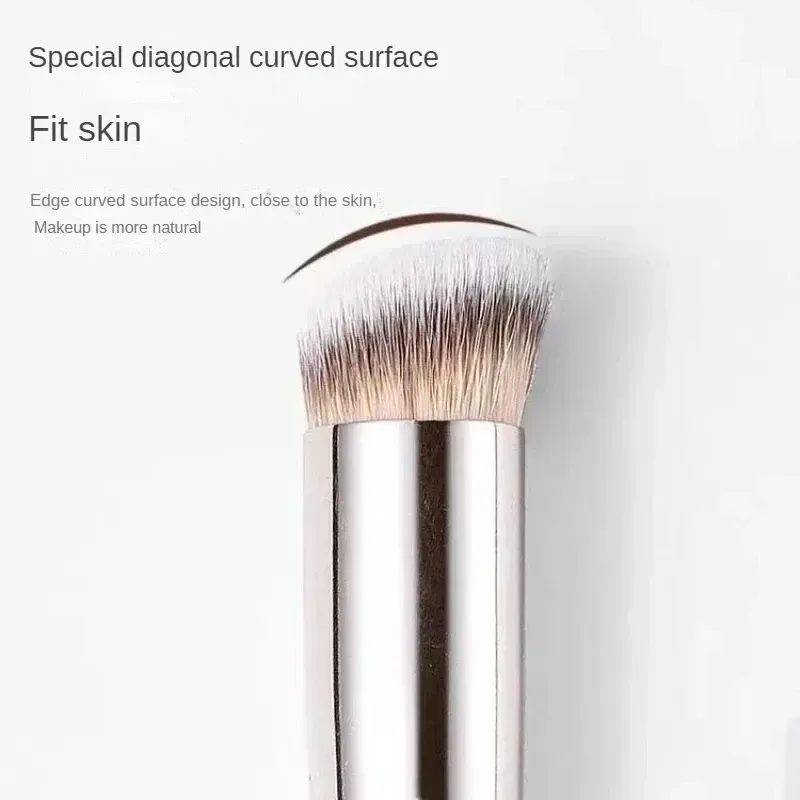 1/2/5/10pcs Foundation Concealer Brush Premium Contour Blusher Brushes Liquid Concealer Foundation BB Cream Face Makeup Brush — image 3