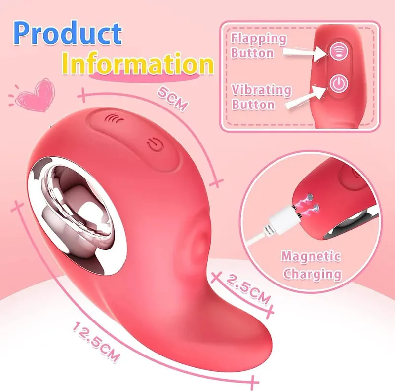Vaginal Clitoral Vibrator Masturbator Spanking fFemale Vagina Dildo Clitoral Stimulator Sex Toy for Women Adult Sex Products — image 4