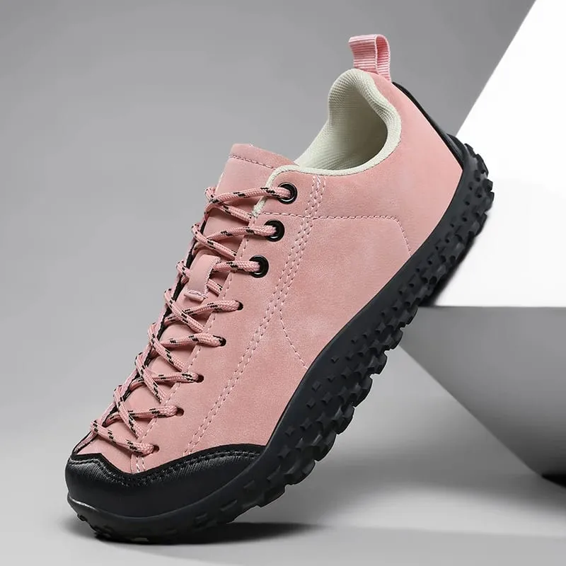 Unisex Barefoot Wide Toe Shoes Women Men Artificial Leather Minimalist Sneakers Zero Drop Outdoor Lace-Up Slip on Walking Shoes — image 9