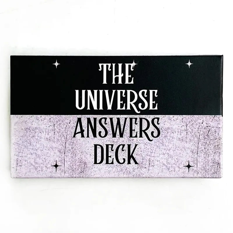 Hot-selling The Universe Answers Oracle Cards Fate Divination Leisure Entertainment Family Gatherings Cards Game