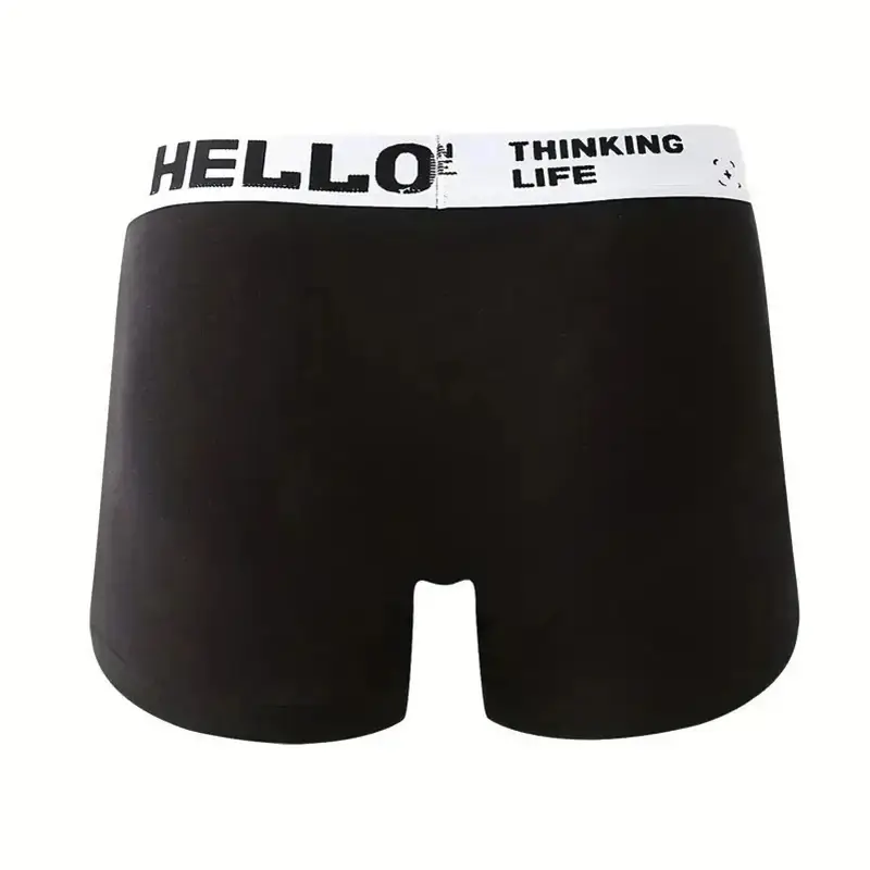 5 pçs roupa interior masculina boxers sexy cuecas confortáveis respirável moda meninos calcinha boxershorts masculino 3256805433924630 — image 3