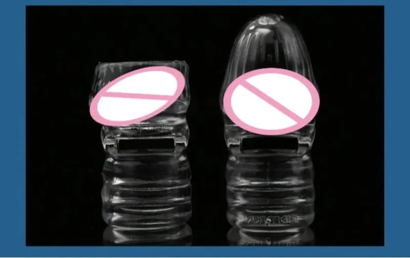 2 Pçs/set Manga Pênis Silicone Extensão Reutilizável Preservativo Atraso Ejaculação Ponto G Brinquedos Sexuais Anal Para Homens Sem Vibrador Sex Shop