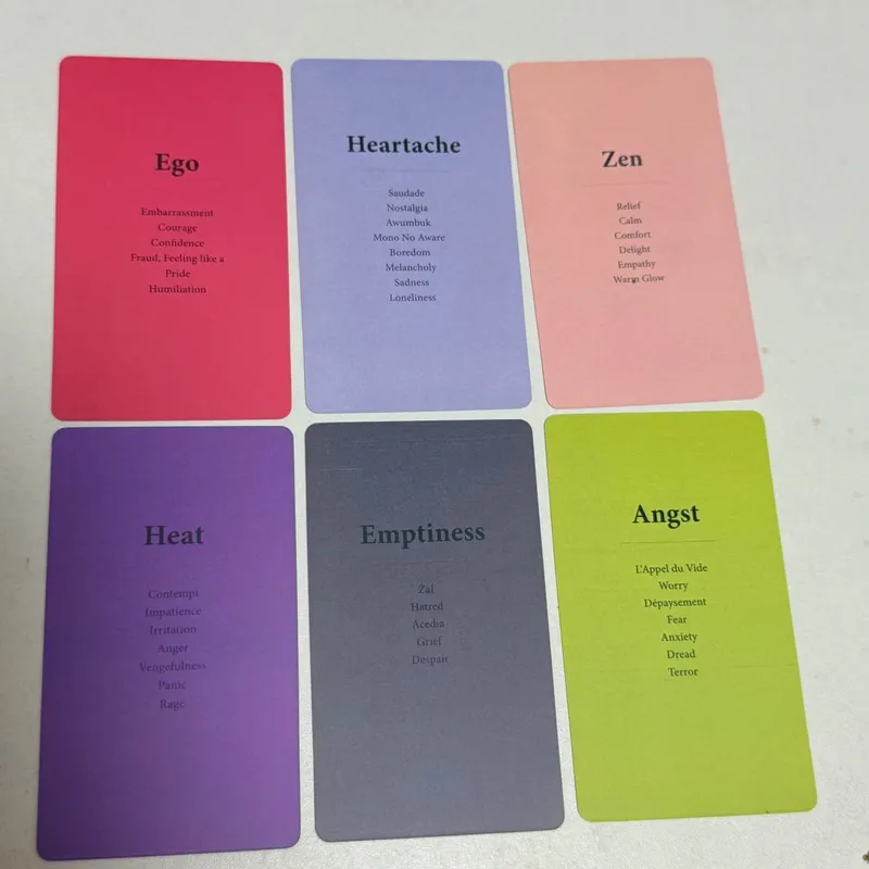 The Box of Emotions Deck Engish Version 80 Cards To Make Sense of Your Feelings — image 2