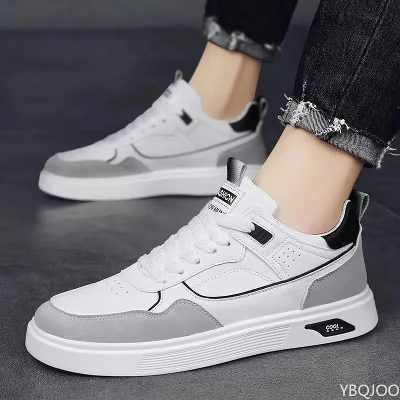 Fashionable versatile new spring autumn board shoes men casual minimalist comfortable sporty breathable men's shoes — image 2