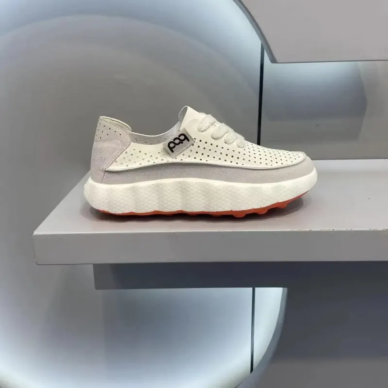 New Summer Men Sneakers Breathable Running Shoes Chunky Platform Casual Shoes Non Slip Male Outdoor Walking Jogging Footwear — image 5
