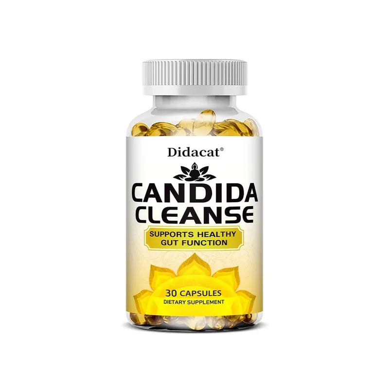 Candida Cleanse-Contient des herbes naturelles et des probiotiques pour soutenir une fonction intestinale saine et une santé immunitaire, adapté aux unisexes