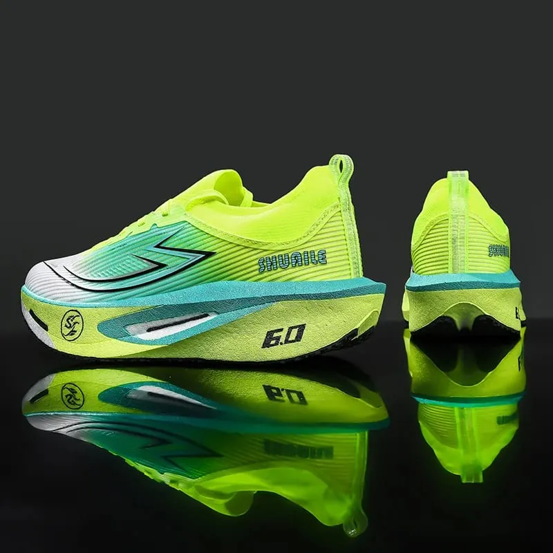Marathon Men Running Shoes Carbon Board Speciality Sports Breathable Lightweight Women's Comfortable Athletic Chunta Sneakers — image 4