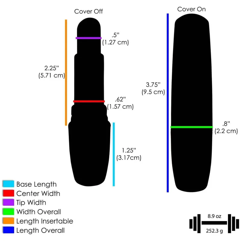 Lipsticks Vibrator Secret Bullet Vibrator Clitoris Stimulator G-spot Massage Sex Toys For Woman Masturbator Quiet Product — image 4