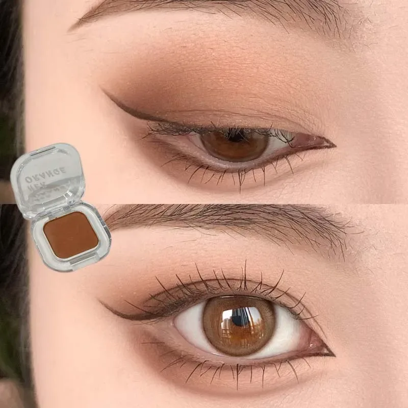 Waterproof Lasting Sexy Red Brown Eyeshadow Smoked Pink Silkworm Lower Shadow Makeup Brown Eyeshadow Palette Eye Makeup Cosmetic