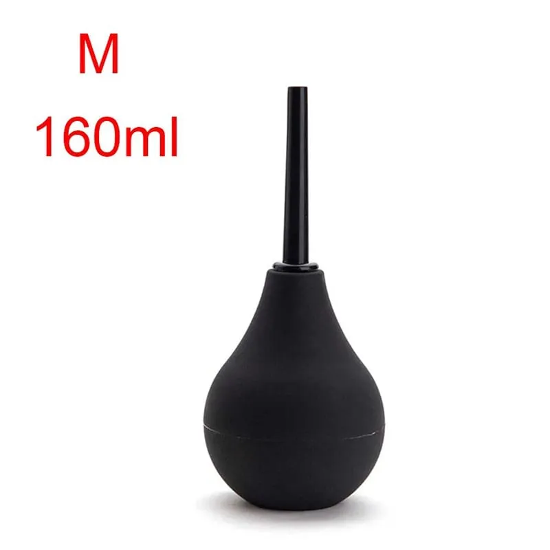 Lavemang Rengöringsbehållare Slidan Analrengörare Douche Bulb Design Medicinskt gummi Hälsa Hygienverktyg Sexleksaker För Kvinna/Man — image 8