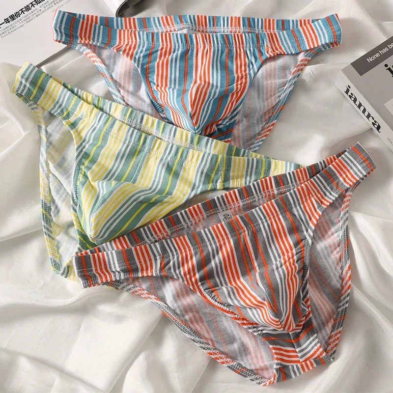 Cotton 1pcs/3pcs Underwear Men Brief Hot Panties Mens Briefs BoxerShorts Man Male Underpants Size M-XXL STCK83 — image 2