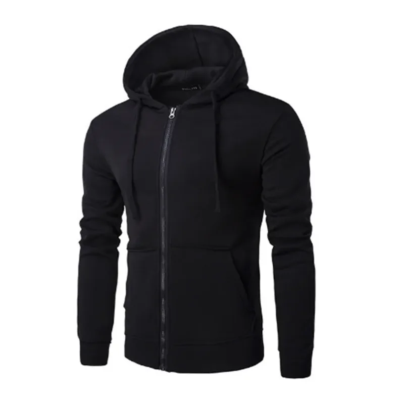 spring autumn Men Sweatshirts Long Sleeve Hoodie Zipper cardigan Male/woman Hoodies Sweatshirt Slim Fit Hoodie Male Clothing