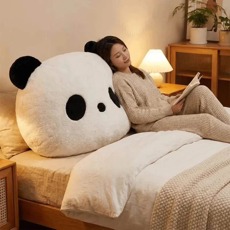 Töltött állat plüss panda párna hálószoba kanapé Otthoni dekoráció töltött panda párna Kawaii 30 cm Panda dobópárnák — image 8