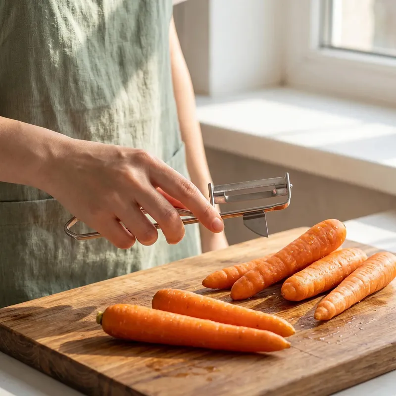 4pcs Stainless Steel Vegetable Peeler Potato Carrot Grater Onion Cabbage Shredder Left Handed Swivel Fruits Remover