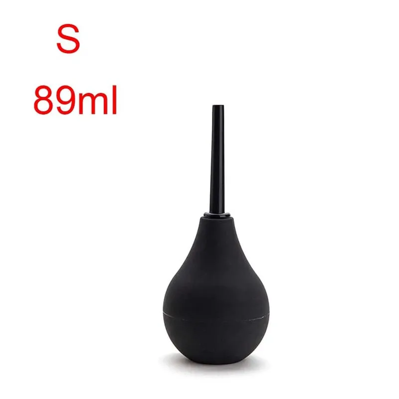Lavemang Rengöringsbehållare Slidan Analrengörare Douche Bulb Design Medicinskt gummi Hälsa Hygienverktyg Sexleksaker För Kvinna/Man