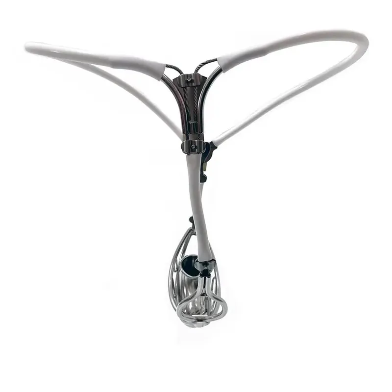 Nova gaiola semi-oca para homens, cinto de castidade invisível, brinquedo sexual adulto, dispositivo de punição anti-infidelidade — image 6