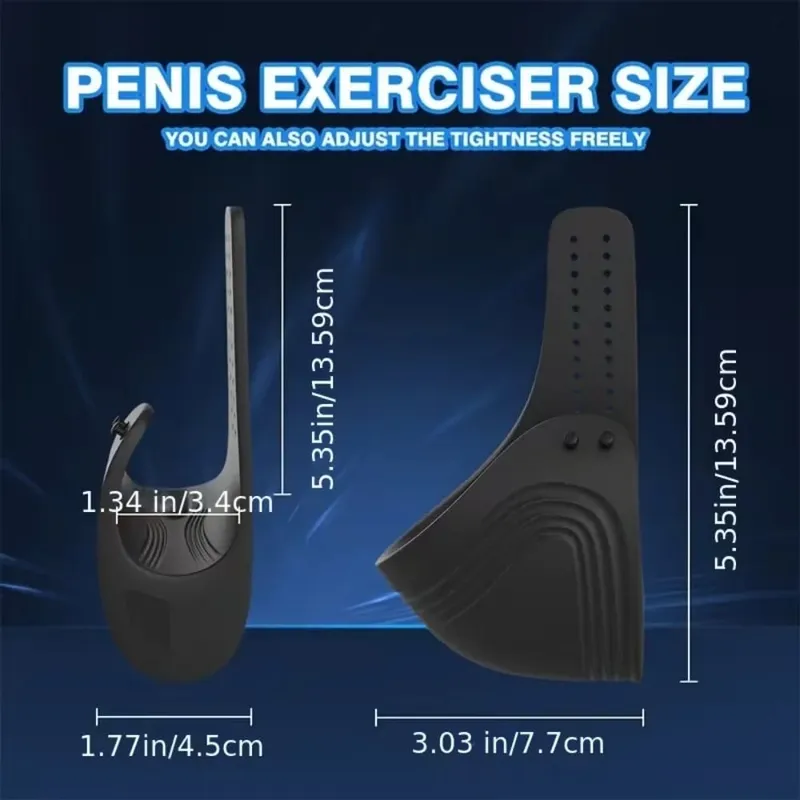 Masculino glans massageador beliscar pênis treinamento estimulador vibrador para ejaculação atraso treinamento vibrador adulto brinquedos sexuais para homem — image 3