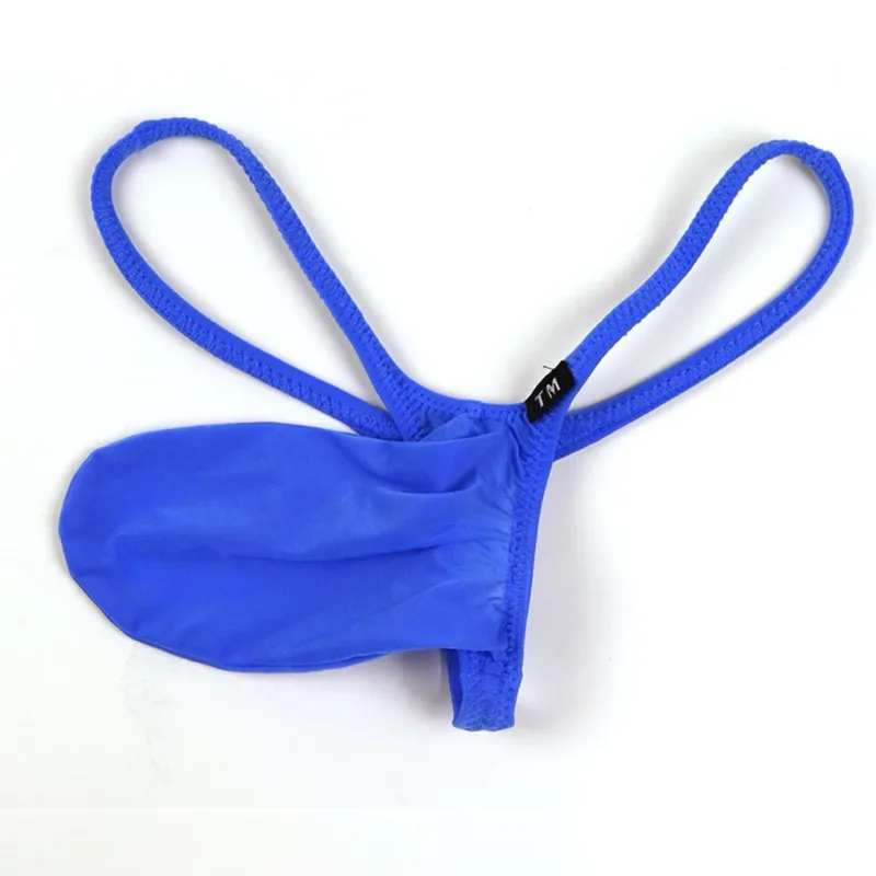 Herr Sexig Bulge Pouch T-rygg Sexig leksak Herrtrosa Andas T-byxa med låg midja Brasilianska underkläder SnabbtorkaG-string unisex trosor — image 12