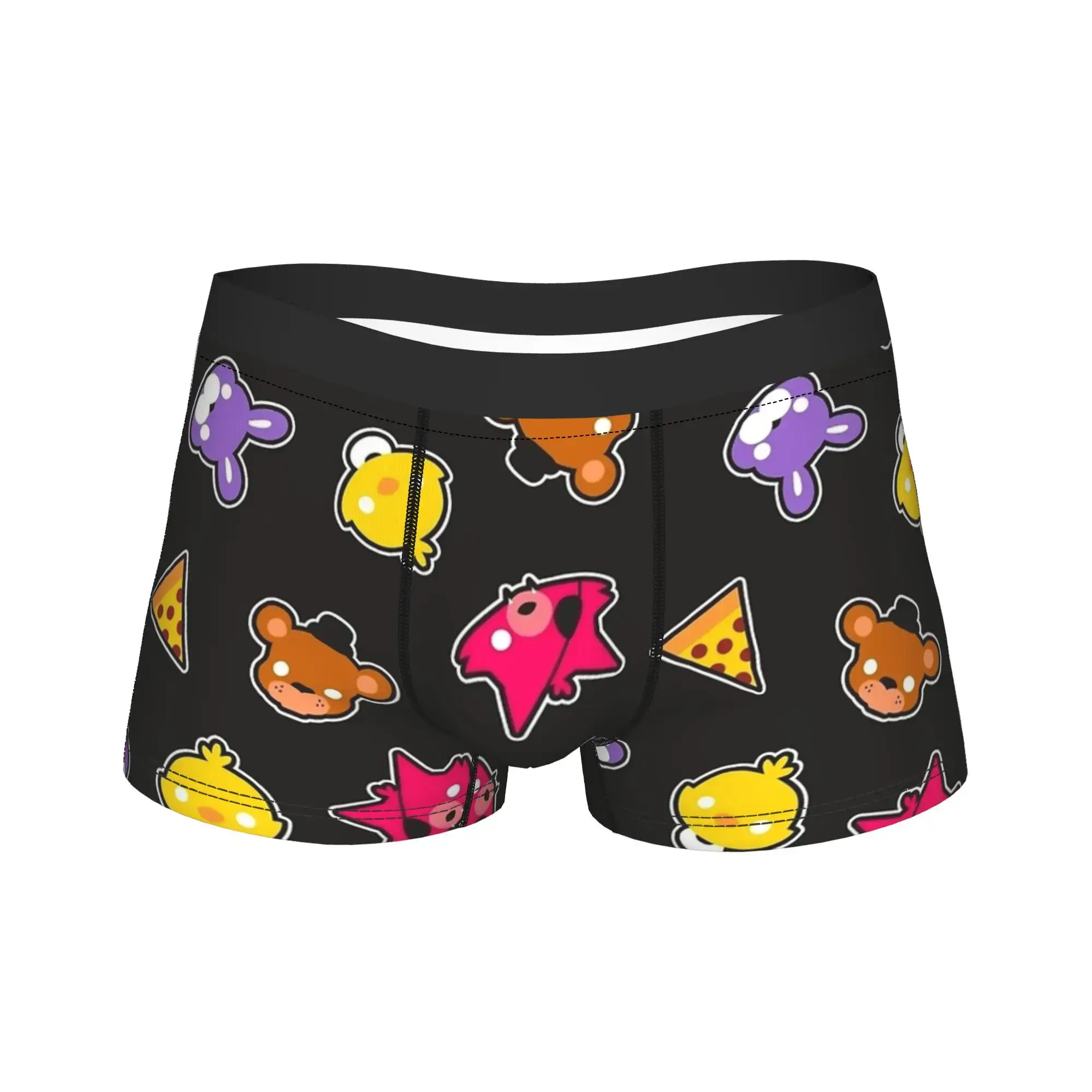 Man FNAF At Freddys Long Underwear Fashion Boxer Briefs Shorts Panties Male Soft Underpants — image 1
