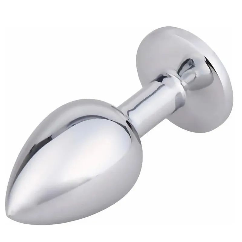Luxury Metal Anal Plug Set Jewel Butt Trainer Kit Mga Pang-adultong Laruan para sa Mga Lalaki Babae Mga Mag-asawa Mga Beginners Mga Regalo sa Seks Malaki Katamtaman Maliit na Pink — image 5