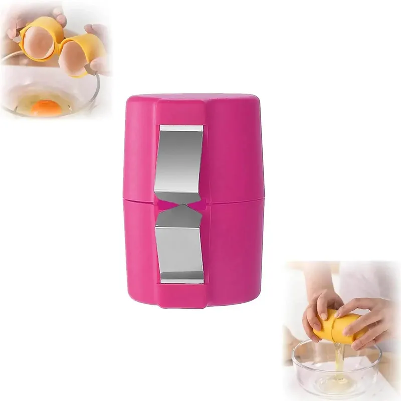1/2pcs Multifunctional Egg Shell Opener Handheld Egg Cracker Separator Tool Eggshell Cutter Easy Open Kitchen Gadget for Raw Egg — image 11