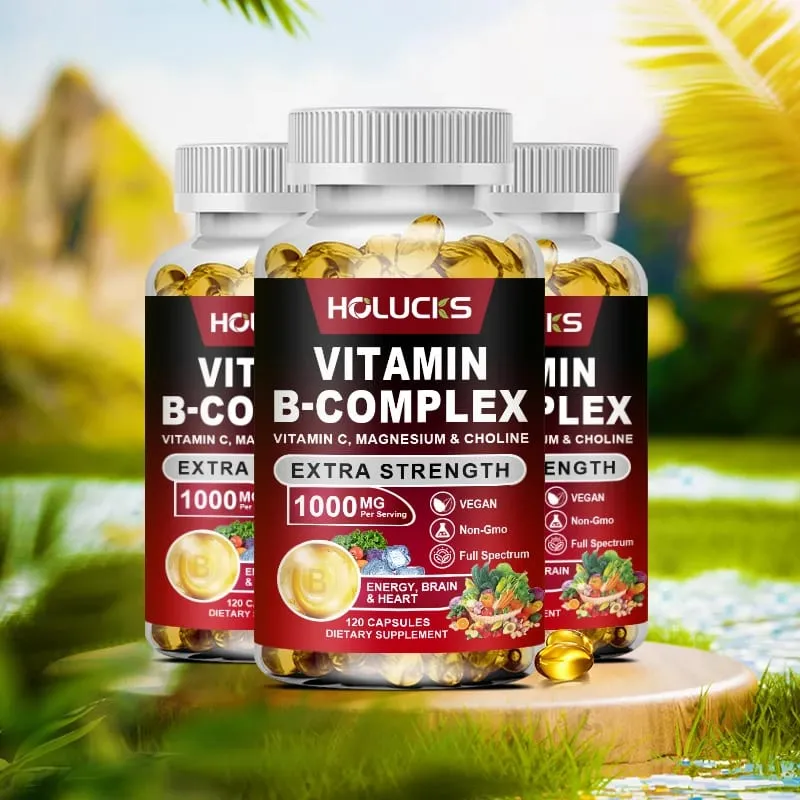 Buy 1 Get 1 Free! Pure Vitamin B Complex Supplement for Energy Metabolism & Nervous System Immune Defense & Stress Relief — image 6