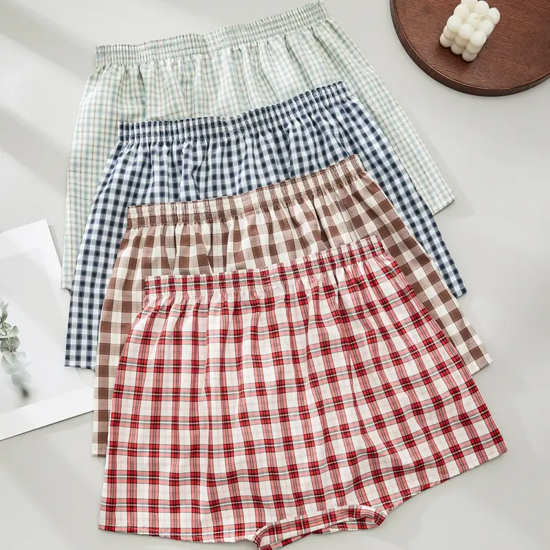 Pantaloncini boxer da uomo Aro pantaloni comodi e traspiranti in tessuto aggiornato 1PC con cinturino elastico versatile traspirazione — image 7