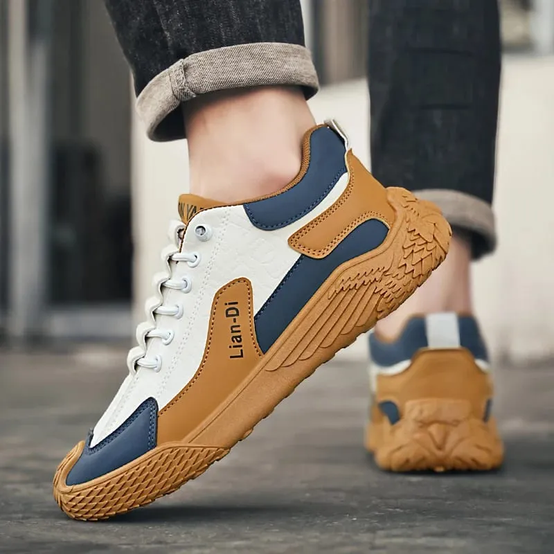 Spring and Autumn Fashion Elastic Band Sneakers for Men Versatile Trendy Casual Shoes Student Running Shoes Soft-Soled Lightweight Men's Shoes — image 5