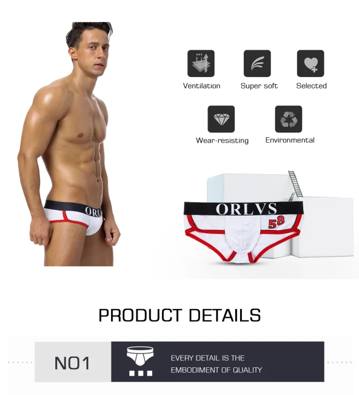 Marca Pinky Seaso, los más vendidos, pantalones triangulares sexis, ropa interior fina de Modal de Color sólido, calzoncillos de Modal ventilados de talla grande para hombres — image 11