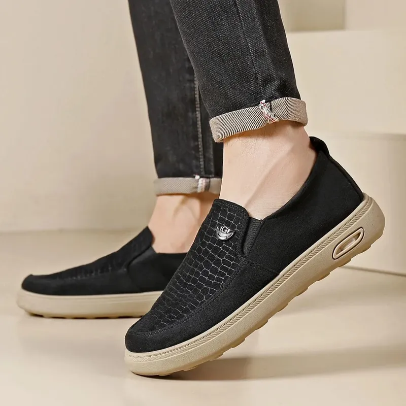 Men's Lightweight Breathable Casual Shoes Summer New Versatile Single Foot Outdoor Wear-Resistant Soft Sole Comfortable Footwear — image 2