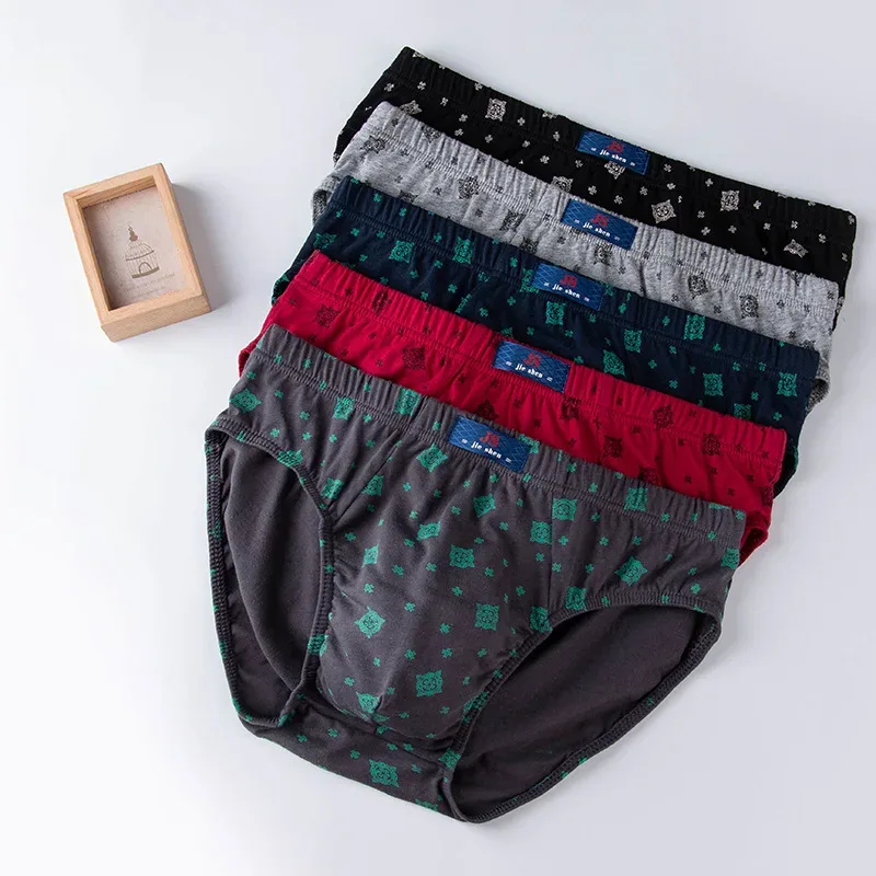 Cuecas 100% algodão masculinas, cuecas confortáveis, roupa íntima masculina l/xl/2xl/3xl/4xl 5 tamanhos, frete grátis — image 18