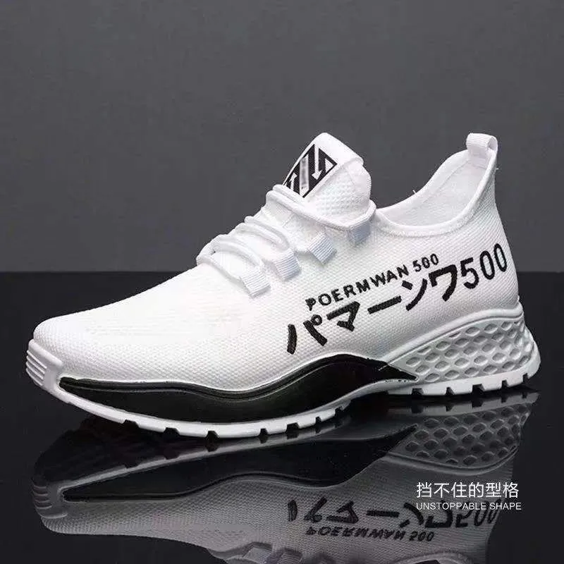 2026 Malaking Sukat Spring at Autumn Bagong Breathable Magaang Kaswal na Panlalaking Sapatos Niche Trend Versatile Flat Sports Panlalaking Sapatos — image 9