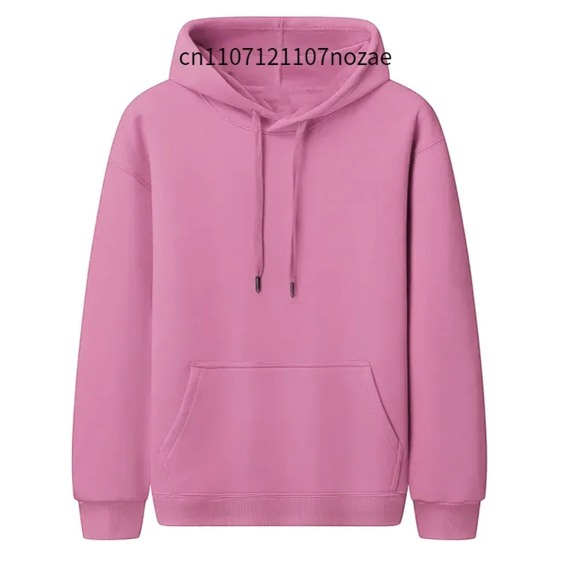 Loose Fleece Men's Women Oversize Casual Sweatshirt Hoodies Couple Unisex Pullover Autumn Winter Cotton Sport Hoody Clothing Top — image 24