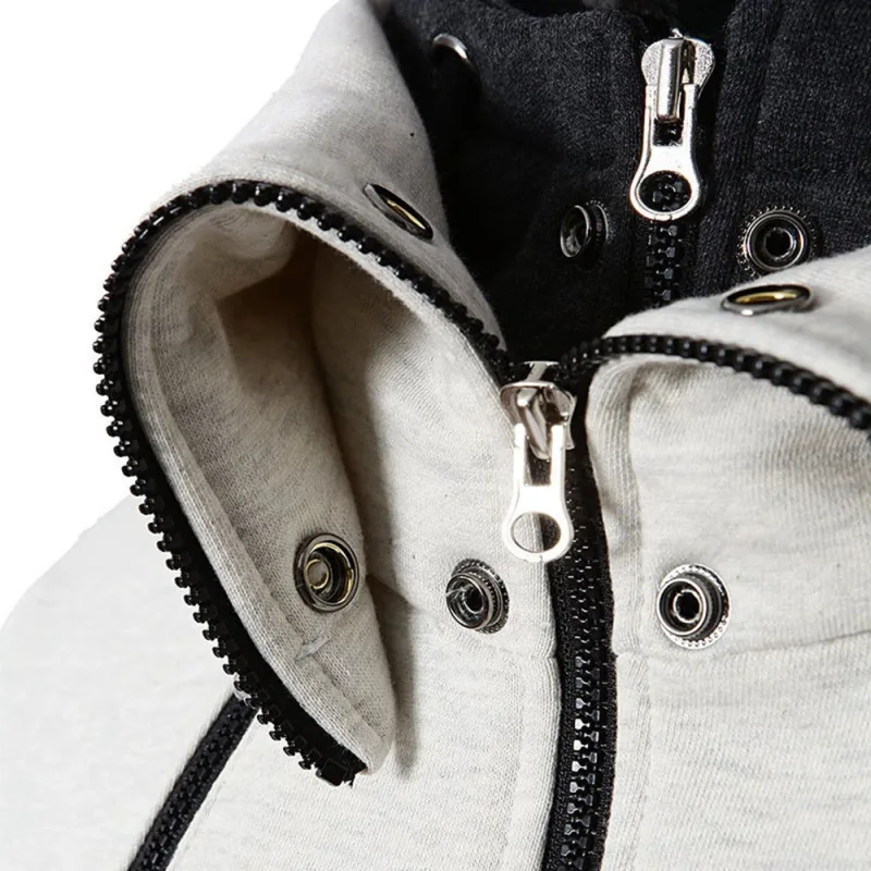 ThunderCat Logo The men's three-color zipper pullover is suitable for business wear in spring and autumn hoodies jacket — image 4