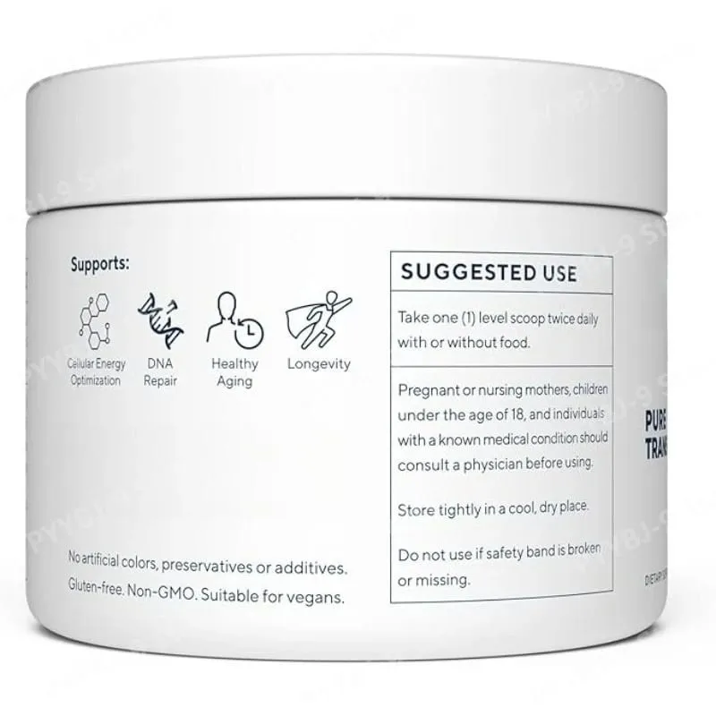 NMN (Nicotinamide Mononucleotide) Powder 100g 500mg Per High Purity Serving Fast Dissolve Vegan Daily Energy & Wellness — image 6