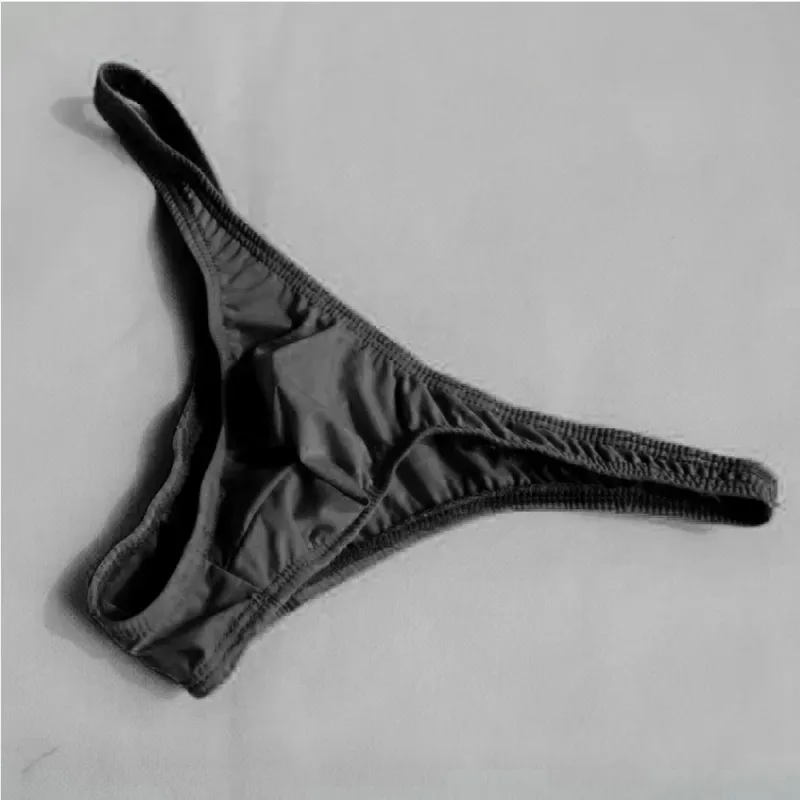 Cuecas masculinas cuecas shorts bolsa lingerie cuecas calças g-string breve calcinha para homem 1pc — image 1