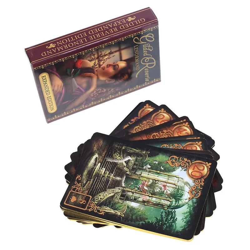 Reverie Lenormand Tarot Deck 47 Cards Fate Divination Tarot Card Board Game — image 2