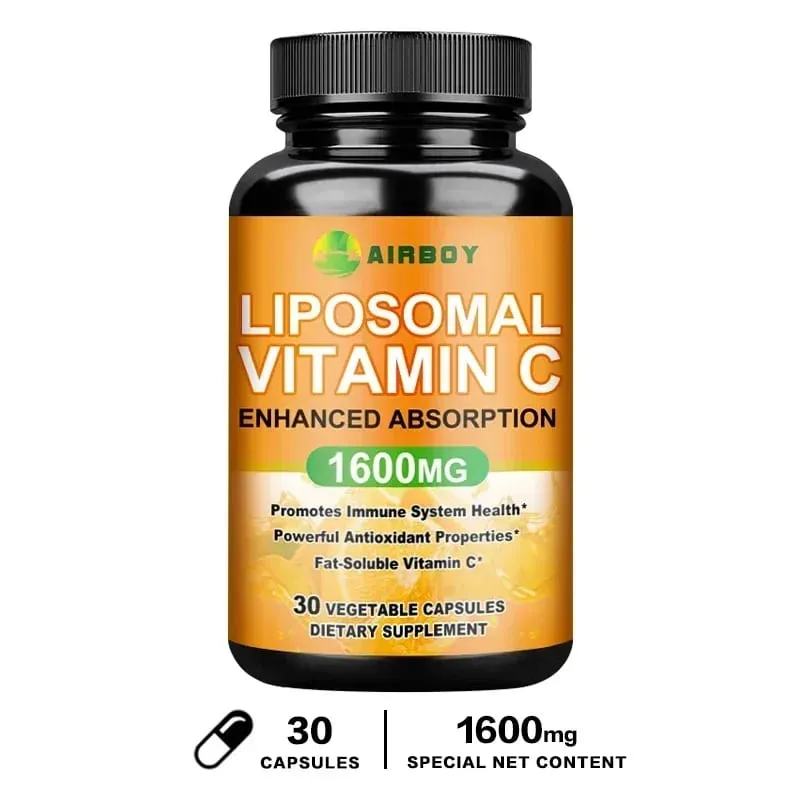 Liposomales Vitamin C – Immununterstützung, fördert die Kollagenproduktion, fördert die Fettauflösung, Antioxidans — image 10
