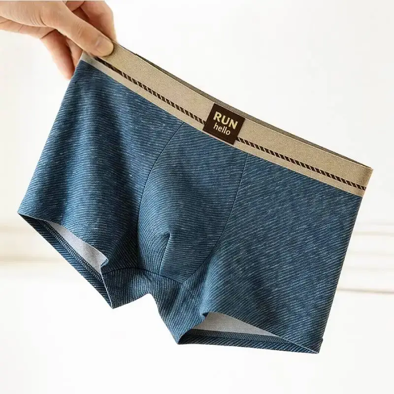 1/3 pcs Men's Underwear Print Cotton Briefs Men Boxer Shorts Comfort Men's Briefs Sexy Male Underpants