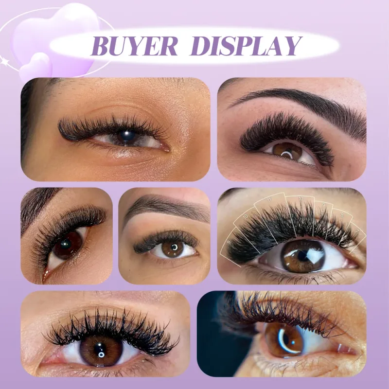 Wendy Lashes YY kształt przedłużanie rzęs automatyczne kwitnienie w kształcie litery W Bloom 3D 4D 5D 6D 8D gotowe materiały czarne rzęsy Cilios 5D — image 7